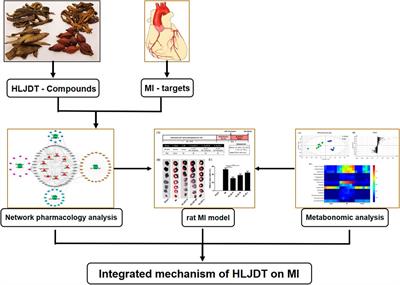 Integrated Network Pharmacology and Metabonomics to Reveal the Myocardial Protection Effect of Huang-Lian-Jie-Du-Tang on Myocardial Ischemia